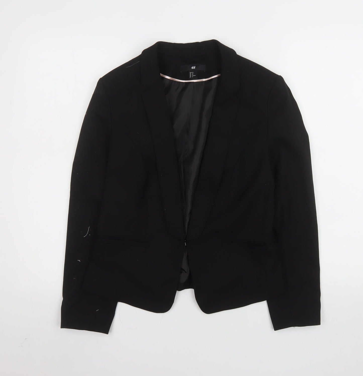 Womens UK Size 12 H&M Regular Black Blazer