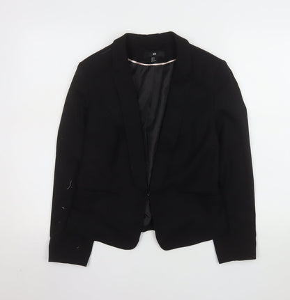 Womens UK Size 12 H&M Regular Black Blazer