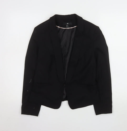 Womens UK Size 12 H&M Regular Black Blazer