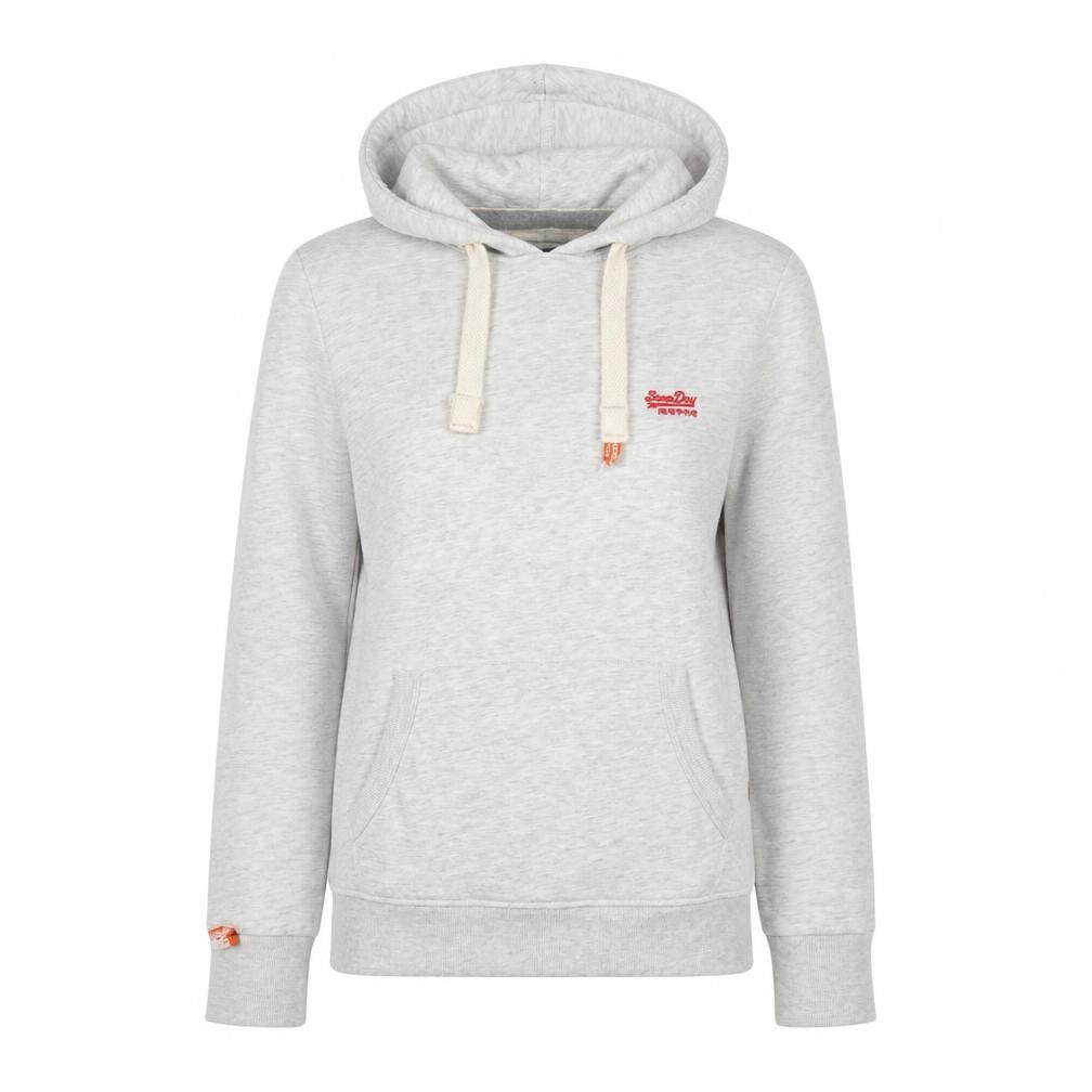 Womens UK Size XS Superdry Grey Pullover Hoodie