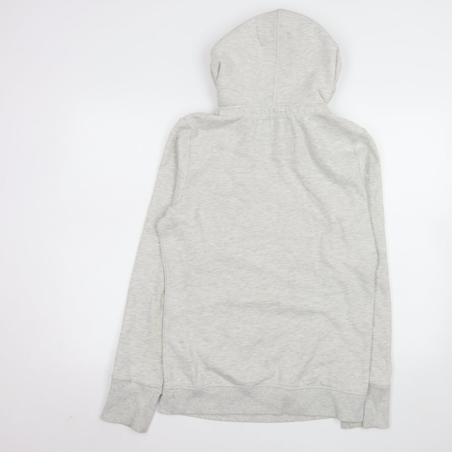 Womens UK Size XS Superdry Grey Pullover Hoodie