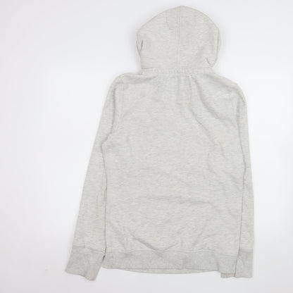 Womens UK Size XS Superdry Grey Pullover Hoodie