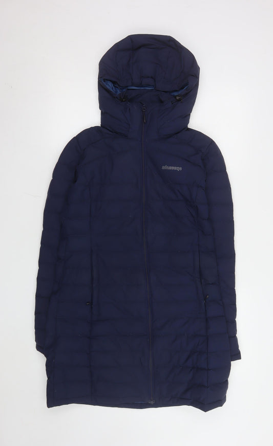 Womens UK Size S Ayacucho Blue Puffer Jacket