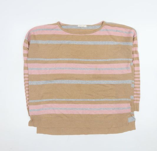Womens UK Size 16 White Stuff Beige Pullover Jumper