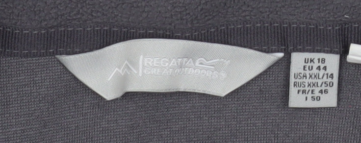 Womens UK Size 18 Regatta Grey Pullover Sweatshirt
