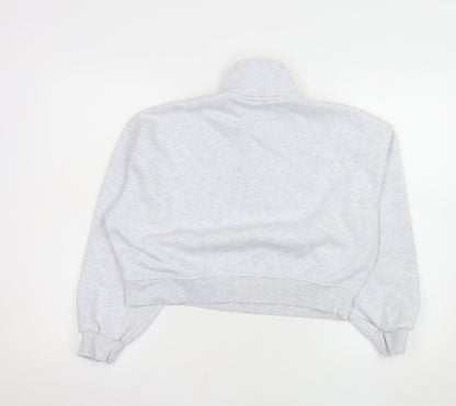 Womens UK Size XS NBA Grey Pullover Sweatshirt