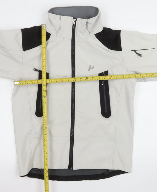 Mens UK Size S Peak Performance Grey Soft Shell