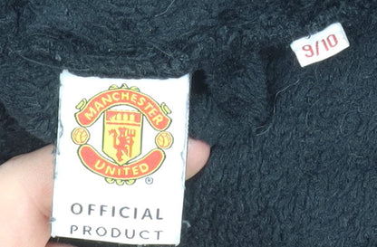 Boys UK Size 9-10 Years Manchester United Black  Robe