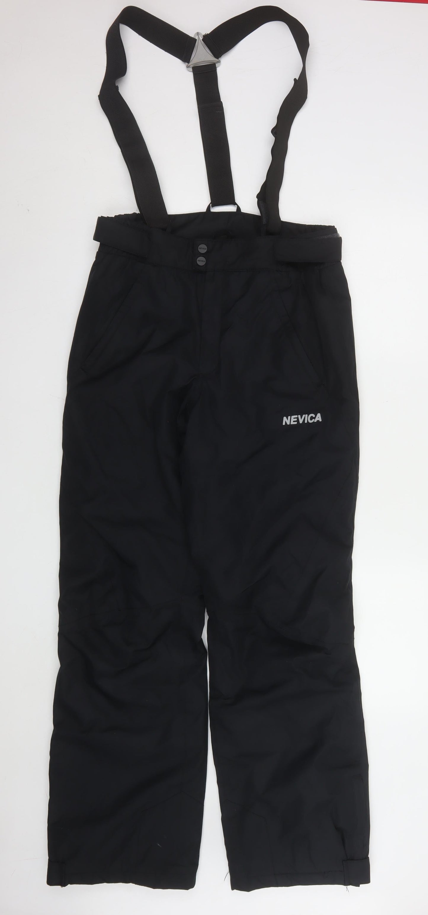 Womens UK Size 14 NEVICA Regular Fit Snow Pants Black Trousers