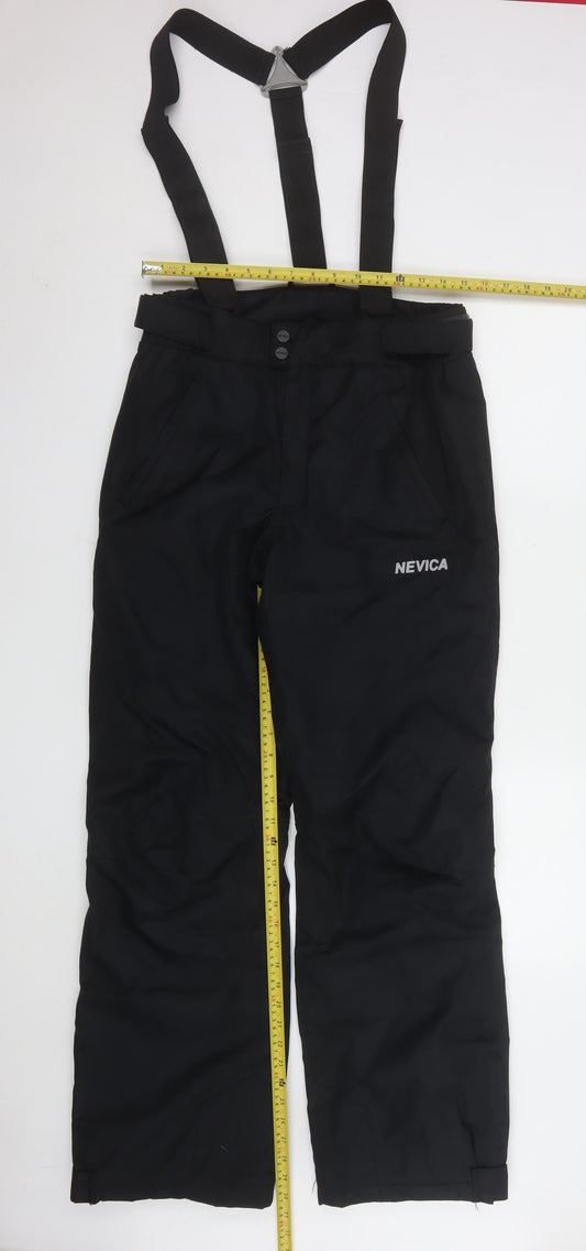 Womens UK Size 14 NEVICA Regular Fit Snow Pants Black Trousers