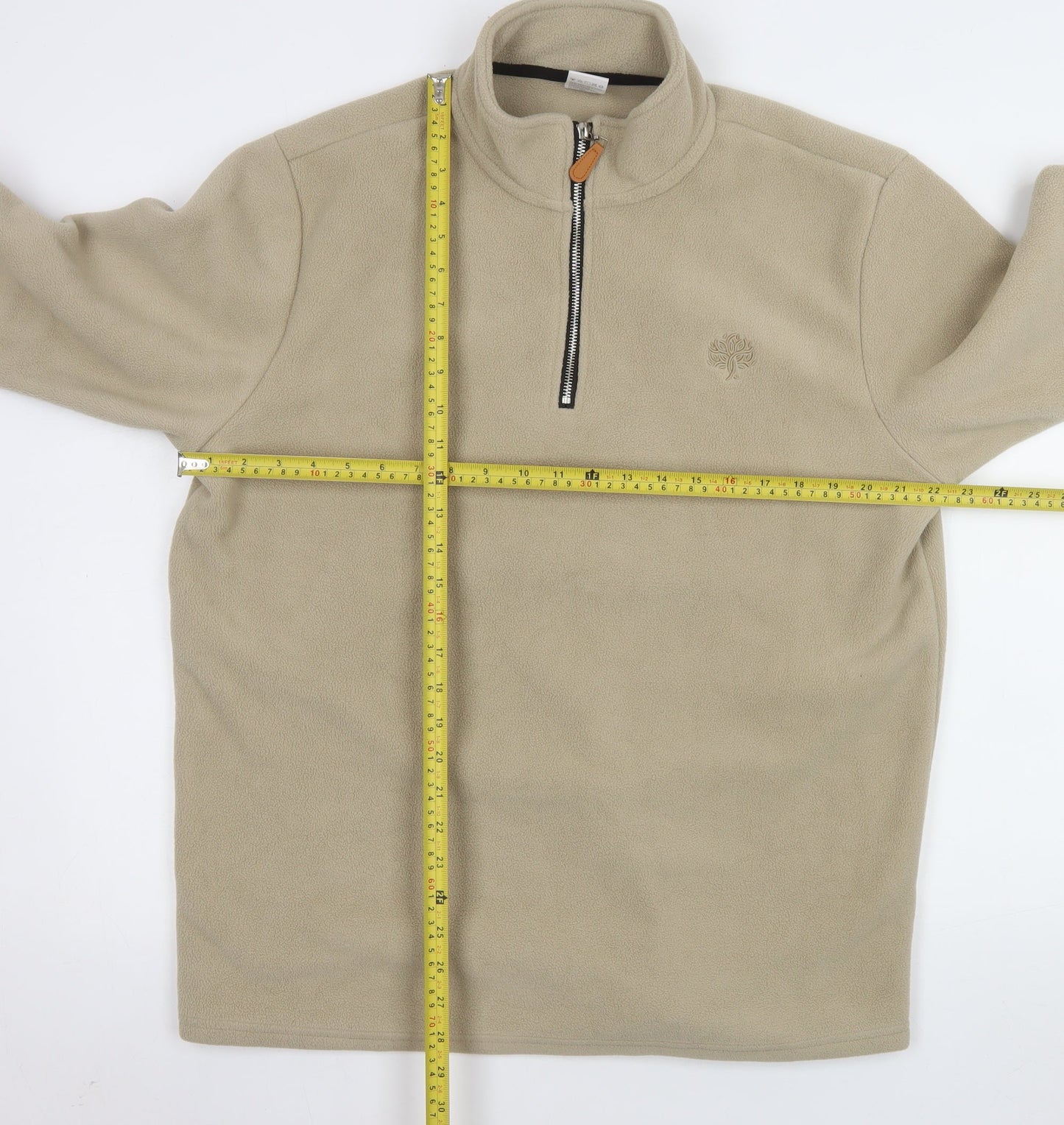 Mens UK Size XL Eikeland Oakspirit Beige Pullover Sweatshirt