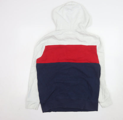 Mens UK Size L Levi's Multicoloured Pullover Hoodie