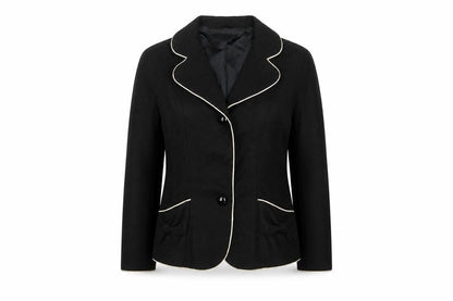 Womens UK Size 12 Hobbs Regular Black Blazer