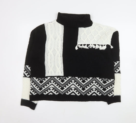 Womens UK Size 14 Select Black Pullover Jumper