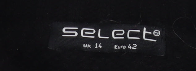Womens UK Size 14 Select Black Pullover Jumper
