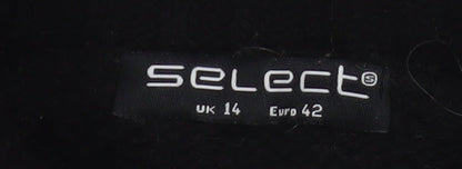 Womens UK Size 14 Select Black Pullover Jumper