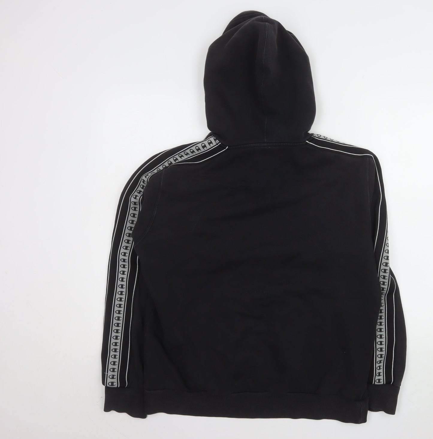 Mens UK Size L Champion Black Pullover Hoodie