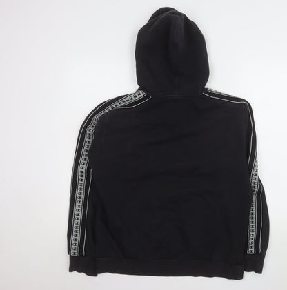 Mens UK Size L Champion Black Pullover Hoodie