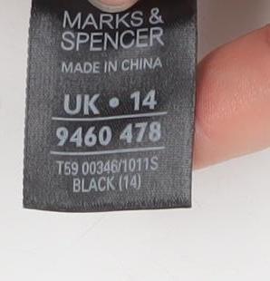 Womens UK Size 14 Marks and Spencer Straight & Pencil Tweed Skirt