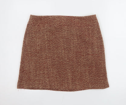 Womens UK Size 12 Jigsaw Straight & Pencil Tweed Skirt