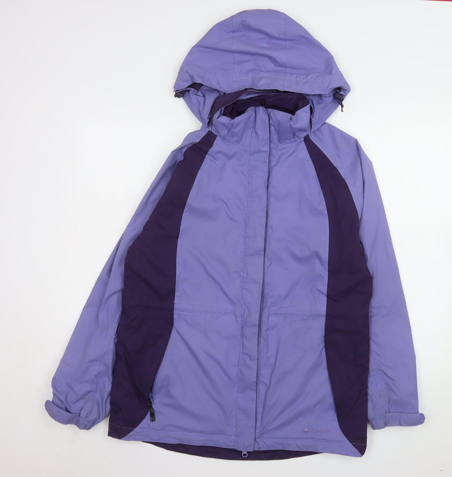 Womens UK Size 12 Peter Storm Purple Rain Coat