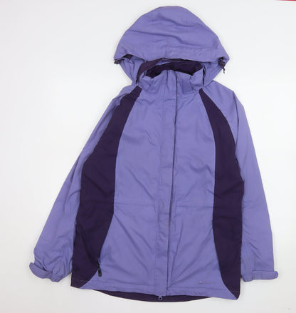 Womens UK Size 12 Peter Storm Purple Rain Coat