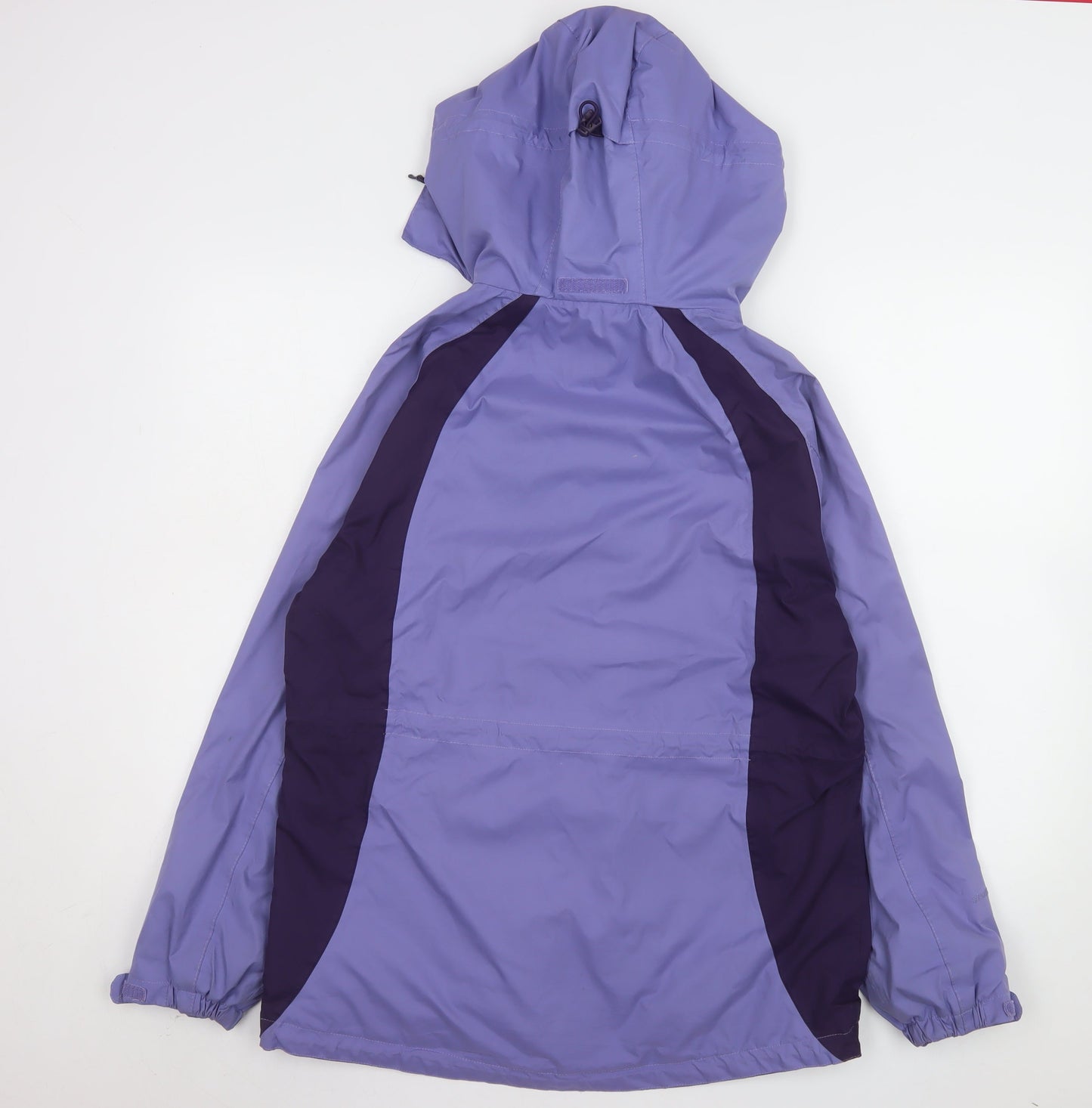 Womens UK Size 12 Peter Storm Purple Rain Coat