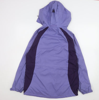 Womens UK Size 12 Peter Storm Purple Rain Coat