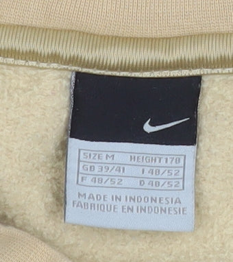 Mens UK Size M Nike Beige Pullover Sweatshirt