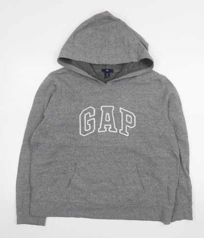Mens UK Size XL Gap Grey Pullover Hoodie