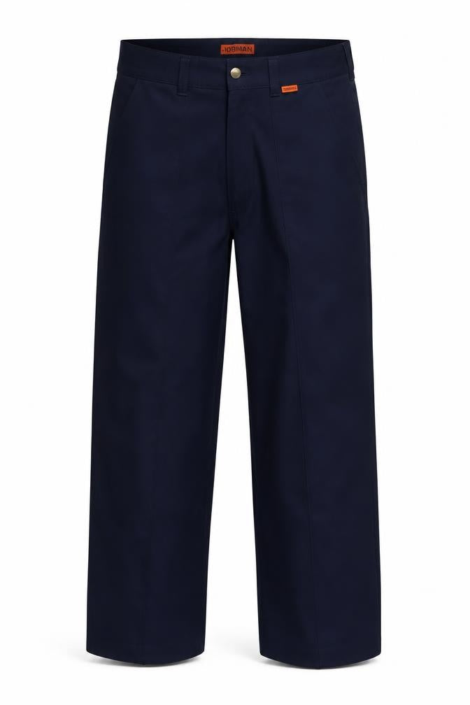 Mens UK Size 34 Jobman Regular Fit Cargo Blue Trousers