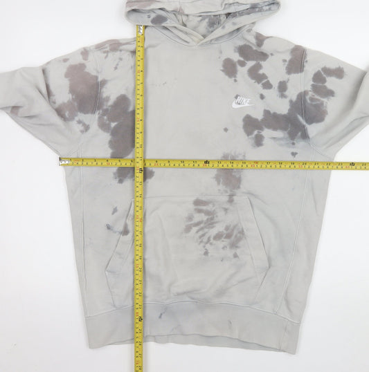 Womens UK Size S Nike Grey Pullover Hoodie