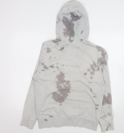 Womens UK Size S Nike Grey Pullover Hoodie