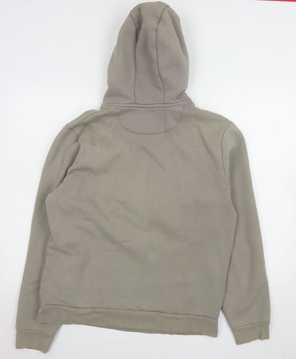 Mens UK Size L Diesel Beige Pullover Hoodie