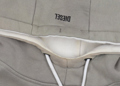 Mens UK Size L Diesel Beige Pullover Hoodie