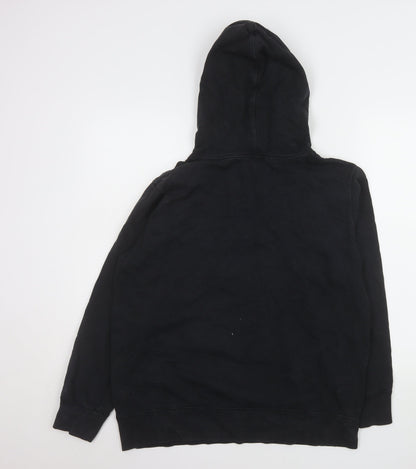 Mens UK Size XL Uniqlo Black Pullover Hoodie