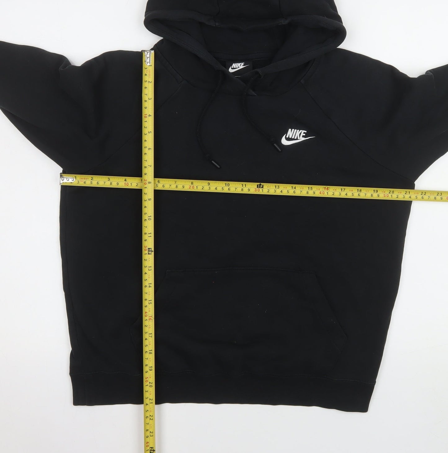 Mens UK Size S Nike Black Pullover Hoodie