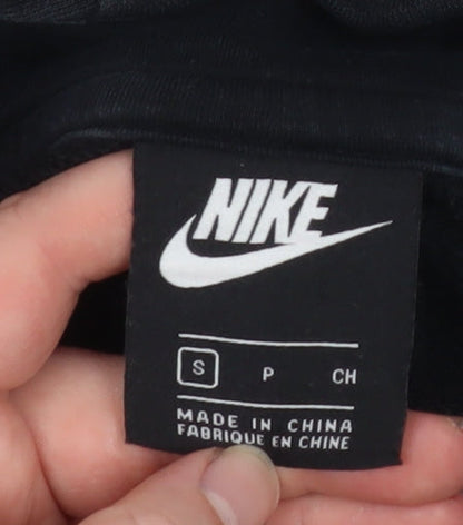 Mens UK Size S Nike Black Pullover Hoodie