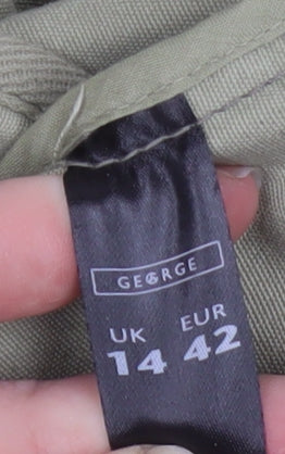 Womens UK Size 14 George Green Military Jacket