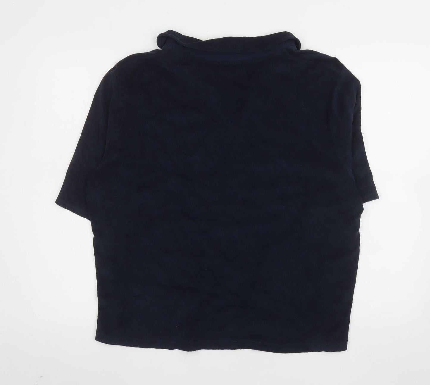 Womens UK Size 18 Seasalt Cornwall Blue Basic Polo