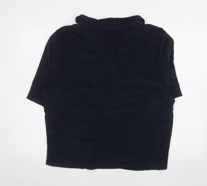 Womens UK Size 18 Seasalt Cornwall Blue Basic Polo