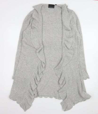Womens UK Size XL Cynthia Rowley Grey Cardigan Jumper