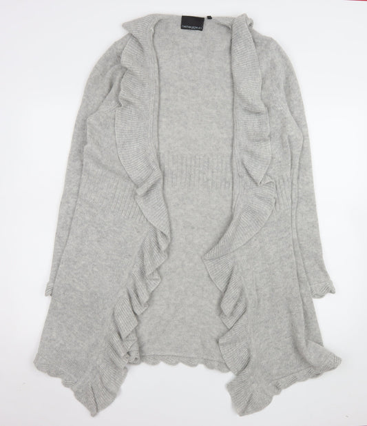 Womens UK Size XL Cynthia Rowley Grey Cardigan Jumper
