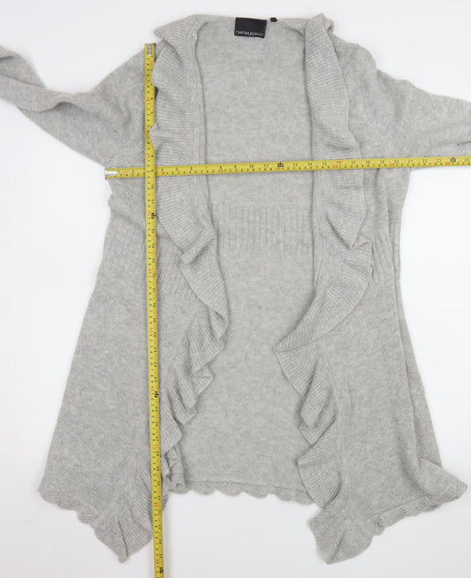 Womens UK Size XL Cynthia Rowley Grey Cardigan Jumper