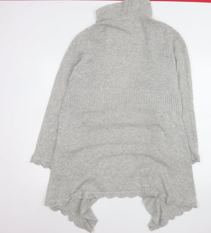 Womens UK Size XL Cynthia Rowley Grey Cardigan Jumper