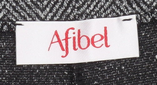 Womens UK Size 12 Afibel A-Line Tweed Skirt