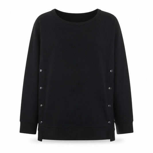 Gap Maternity Black Medium Pullover Sweatshirt Womens M