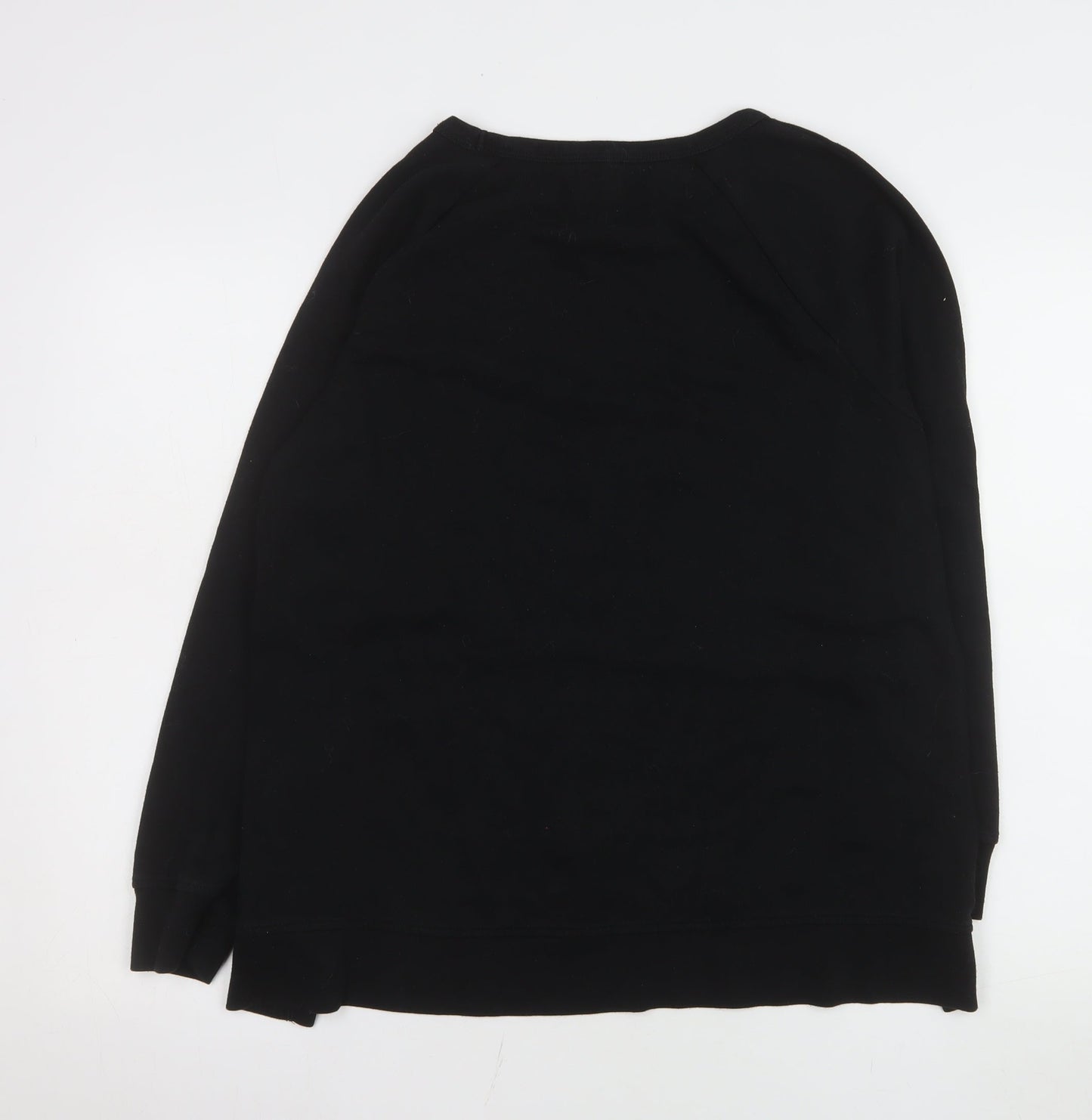 Womens UK Size M Gap Black Pullover Sweatshirt