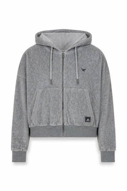 Womens UK Size 16 Superdry Grey Basic Jacket