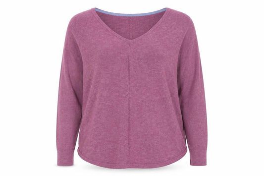 Womens UK Size 14 White Stuff Purple Pullover Jumper